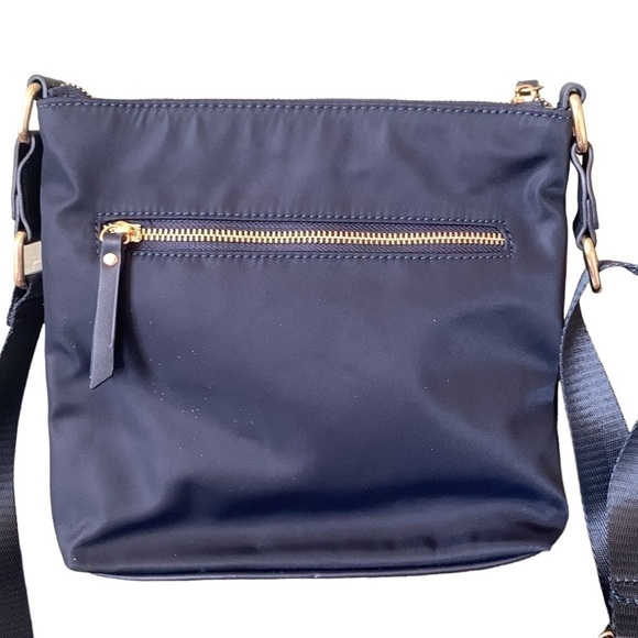 Myztique‎ Blue Nylon Shoulder Crossbody Purse NWOT - Picture 2 of 10